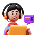 Customer service illustration